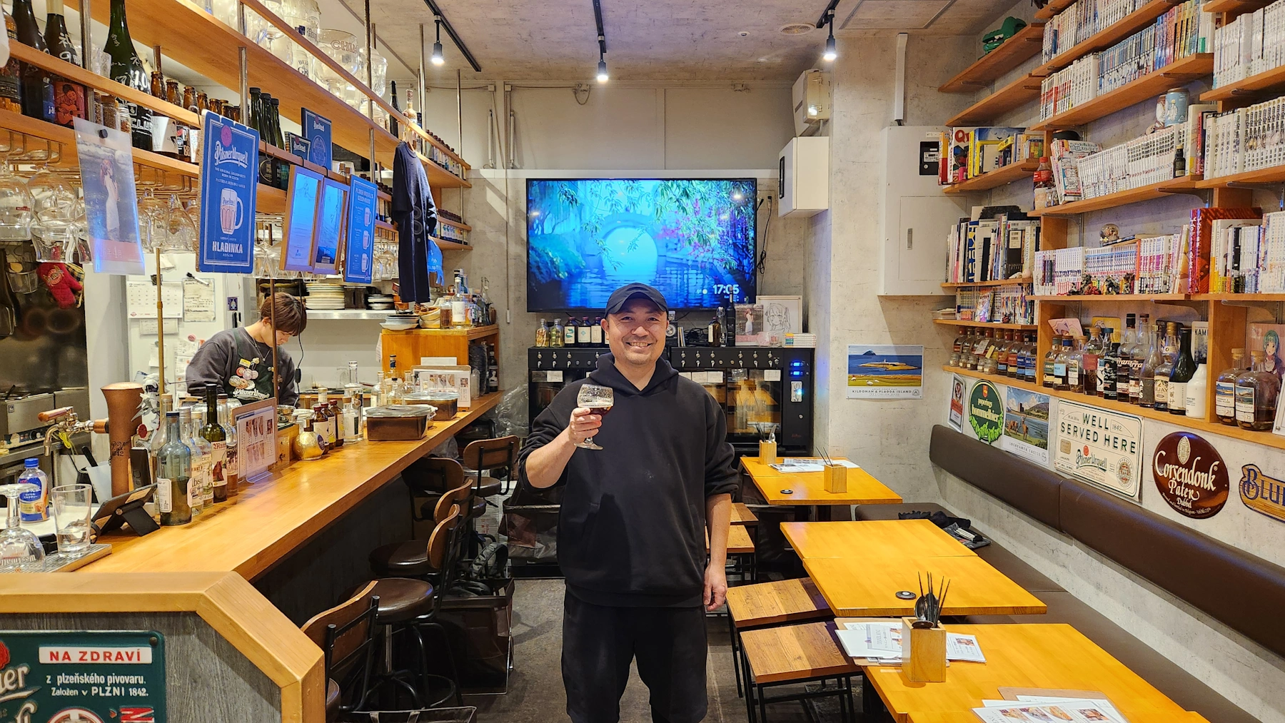 Pilsner Urquell公認タップマスター 秋谷英二郎様