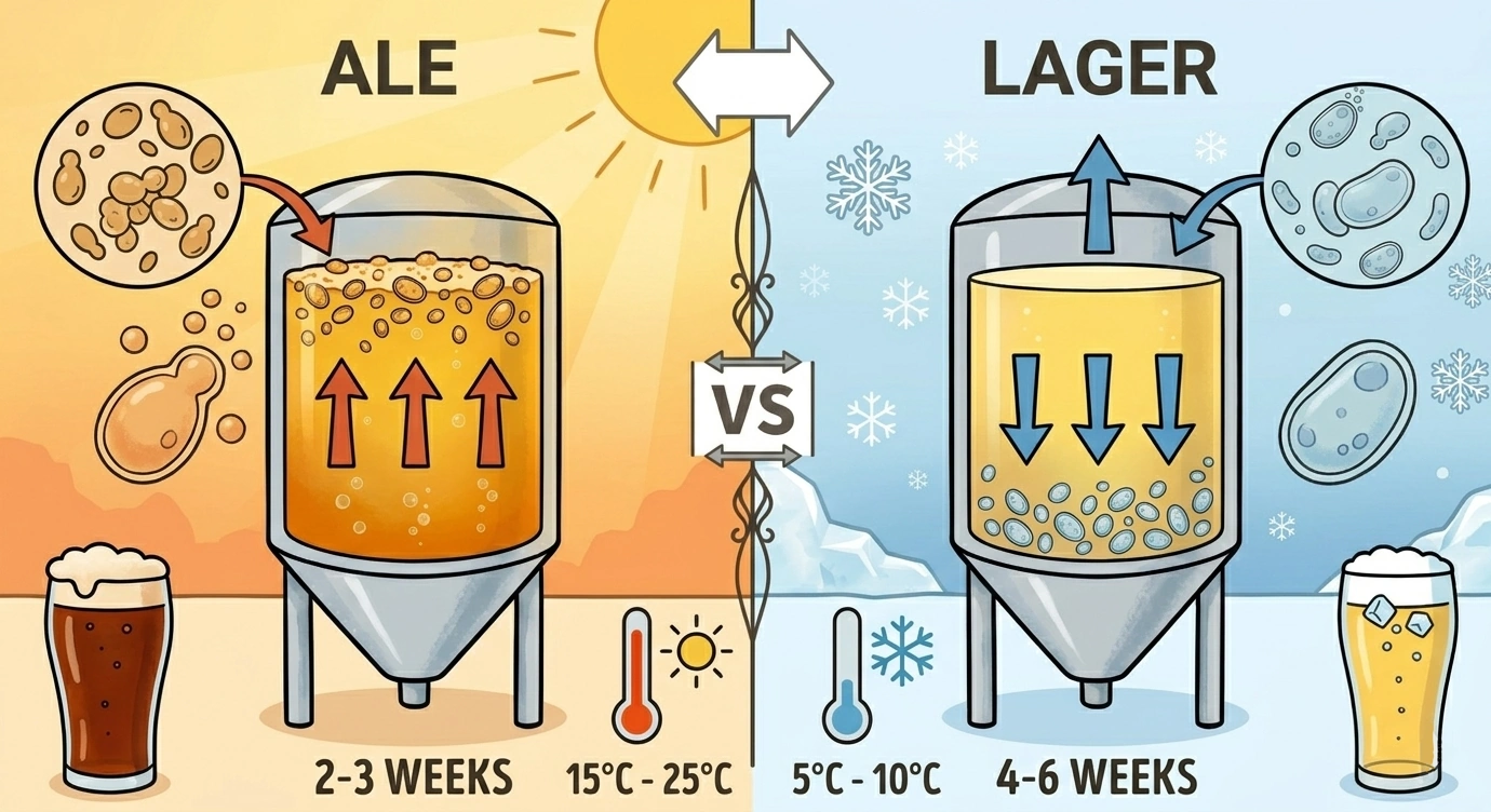 エールVSラガー